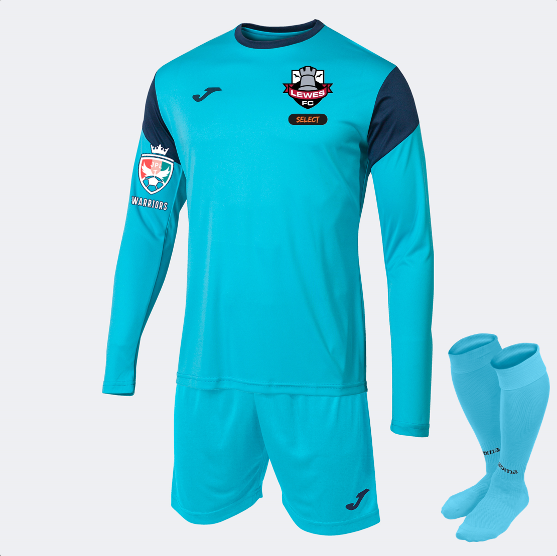 Lewes FC Select Goalkeeper Set Blue Junior (Phoenix)