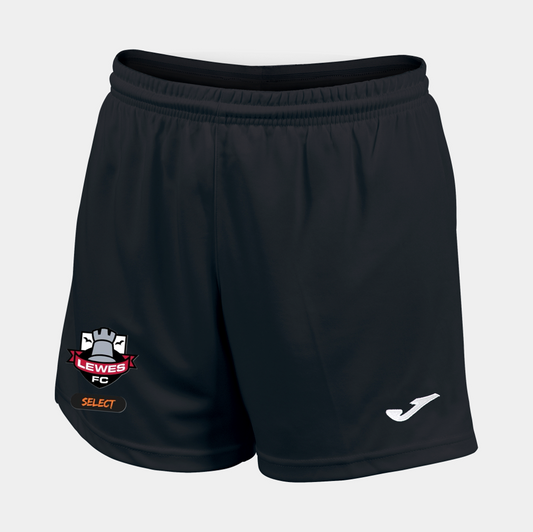Lewes FC Select Match Shorts Women's Fit Black Junior (Paris 2)