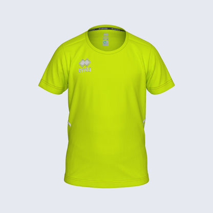 Errea Marvin Fluorescent Yellow Tee Junior