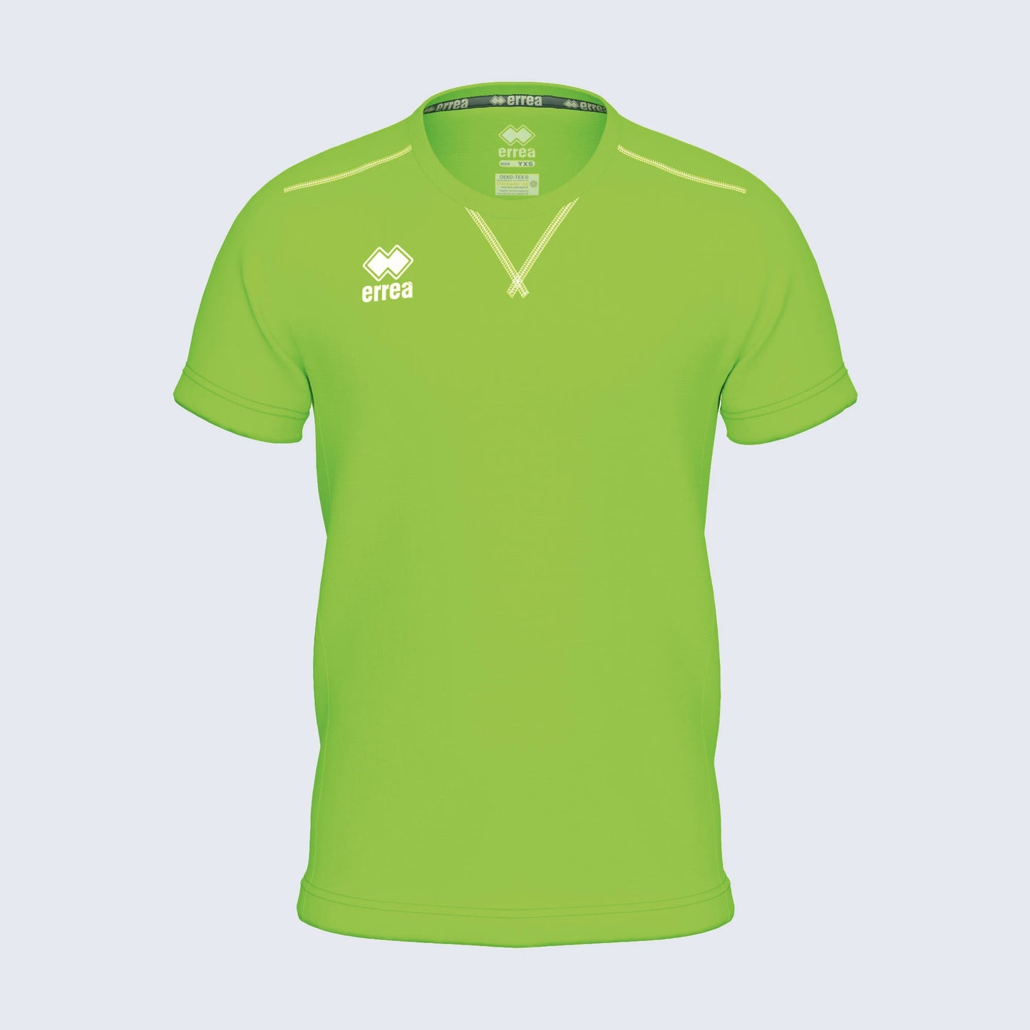 Errea Everton Fluorescent Green Tee Junior