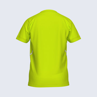Errea Marvin Fluorescent Yellow Tee Junior