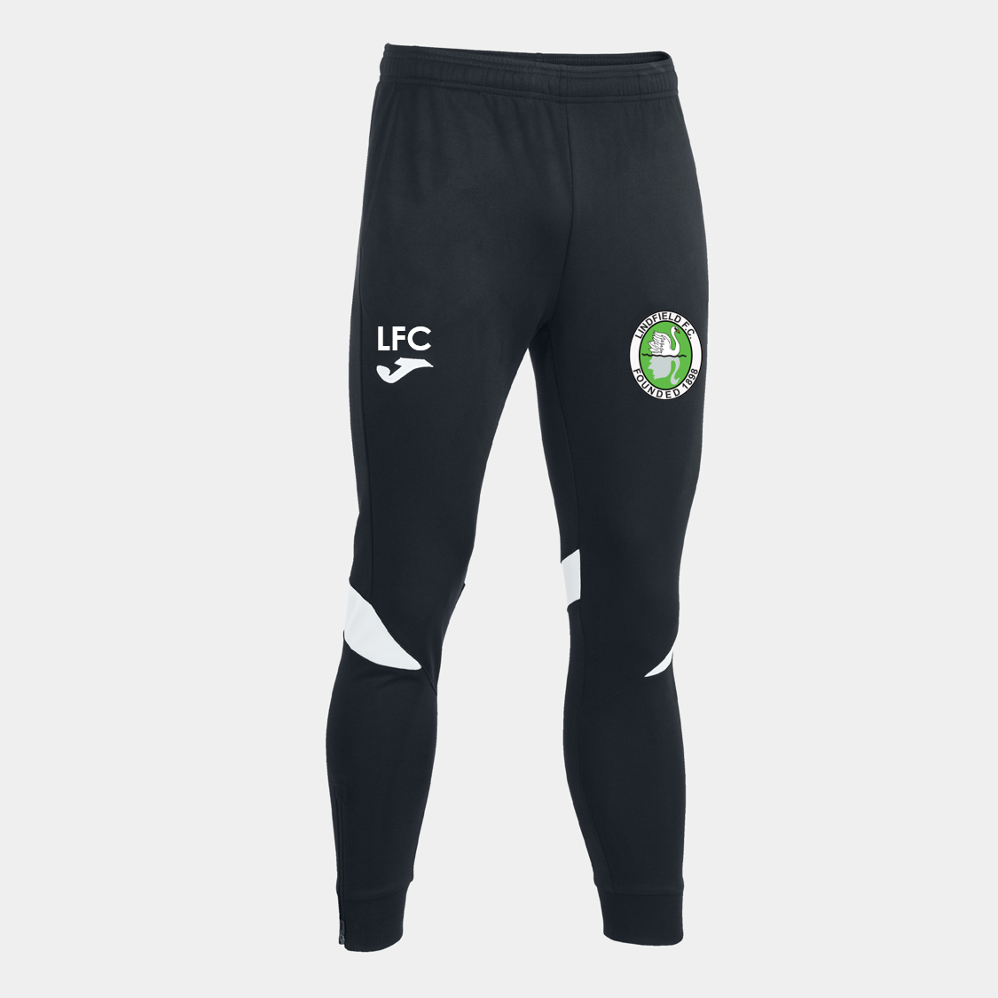 Lindfield FC Training Pant Black/White Adult (C7)