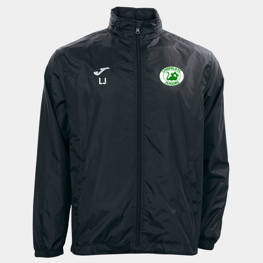Lindfield Juniors FC Training Shower Jacket Black Adult (Rain)