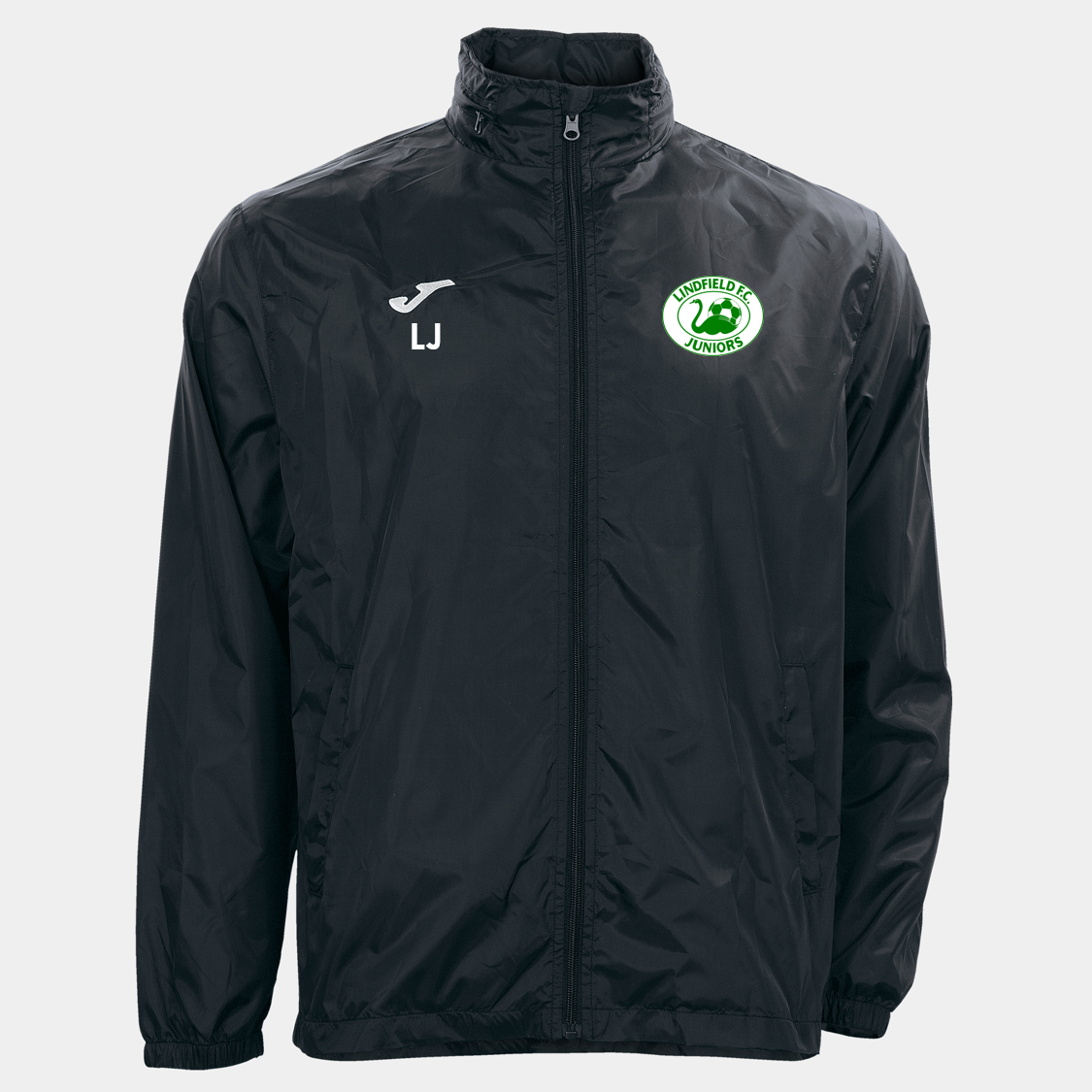 Lindfield Juniors FC Training Shower Jacket Black Junior (Rain)