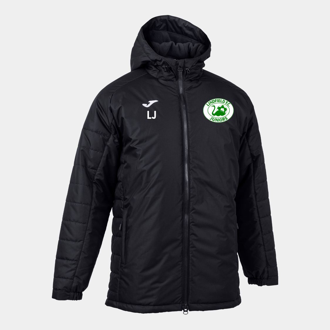 Lindfield Juniors FC Winter Coat Black Adult (Cervino)