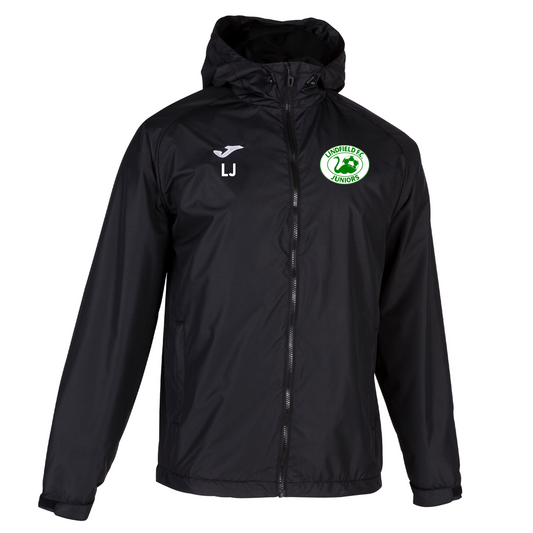 Lindfield Juniors FC Rain Jacket Black Adult (Cervino)
