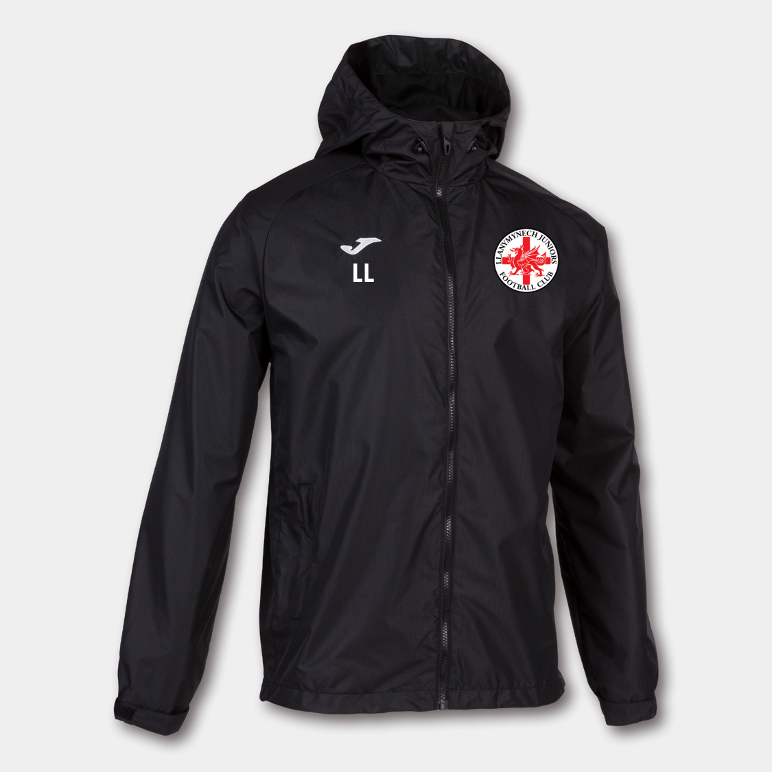 Llanymynech Juniors Rain Jacket Adult Black (Cervino)