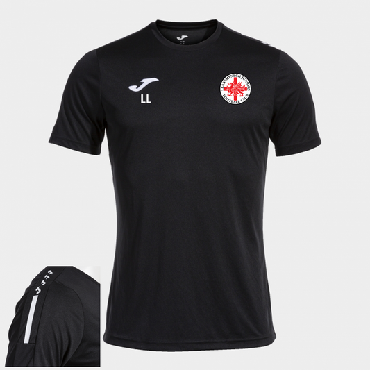 Llanymynech Juniors Tee Adult Black (Olympiada)