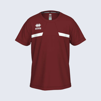 Errea Mark Burgundy Tee Junior
