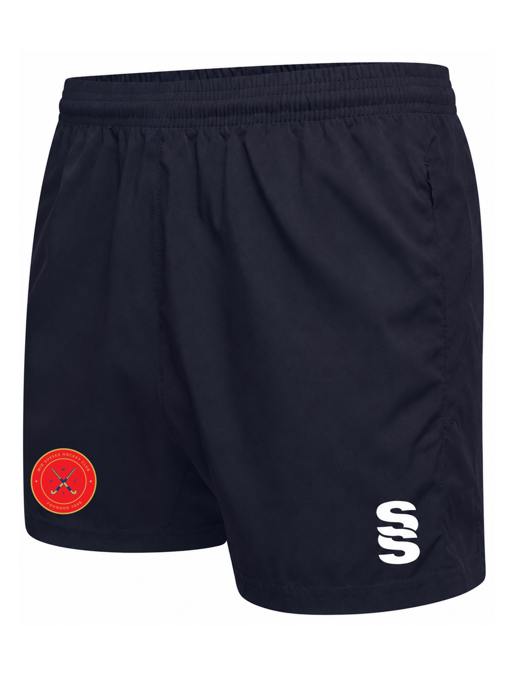 Mid Sussex Hockey Match Shorts Navy Junior (Performance)