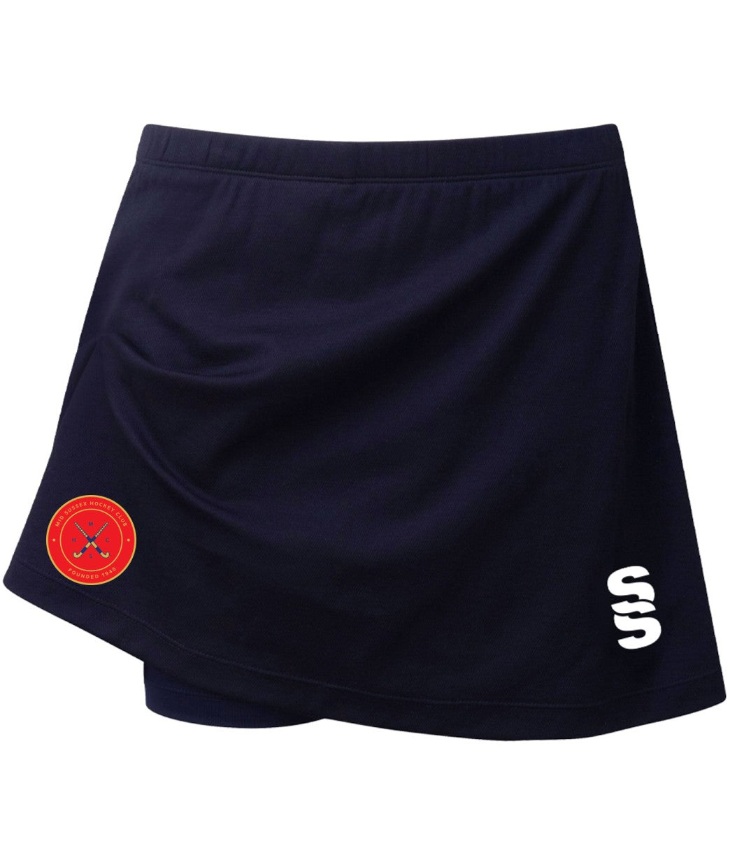Mid Sussex Hockey Match Skort Navy Womens