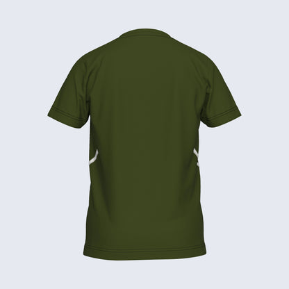 Errea Marvin Military Green Tee Adult