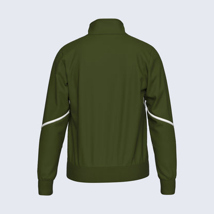 Errea Marlon Full Zip Military Green Junior