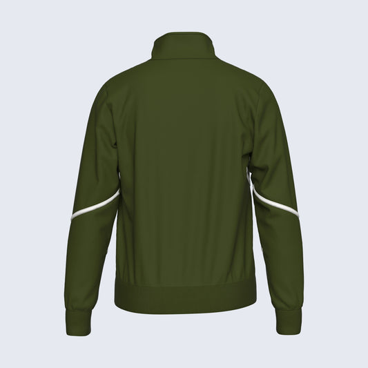 Errea Marlon Full Zip Military Green Junior