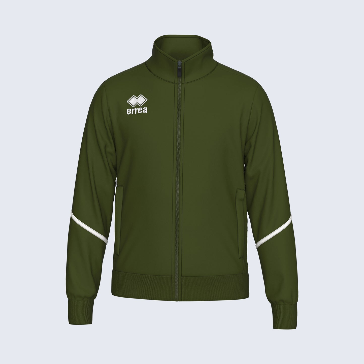 Errea Marlon Full Zip Military Green Junior