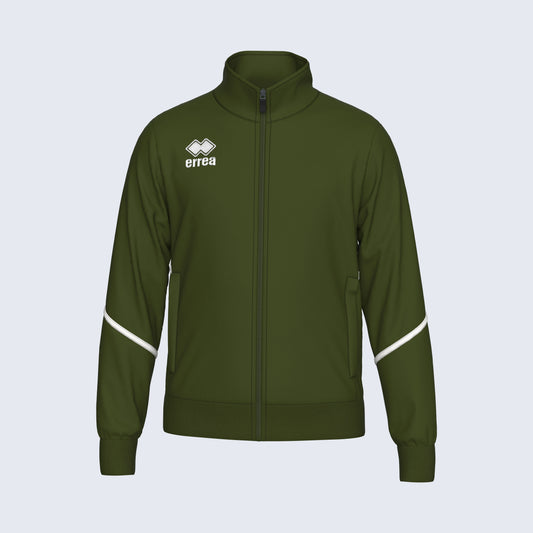 Errea Marlon Full Zip Military Green Junior