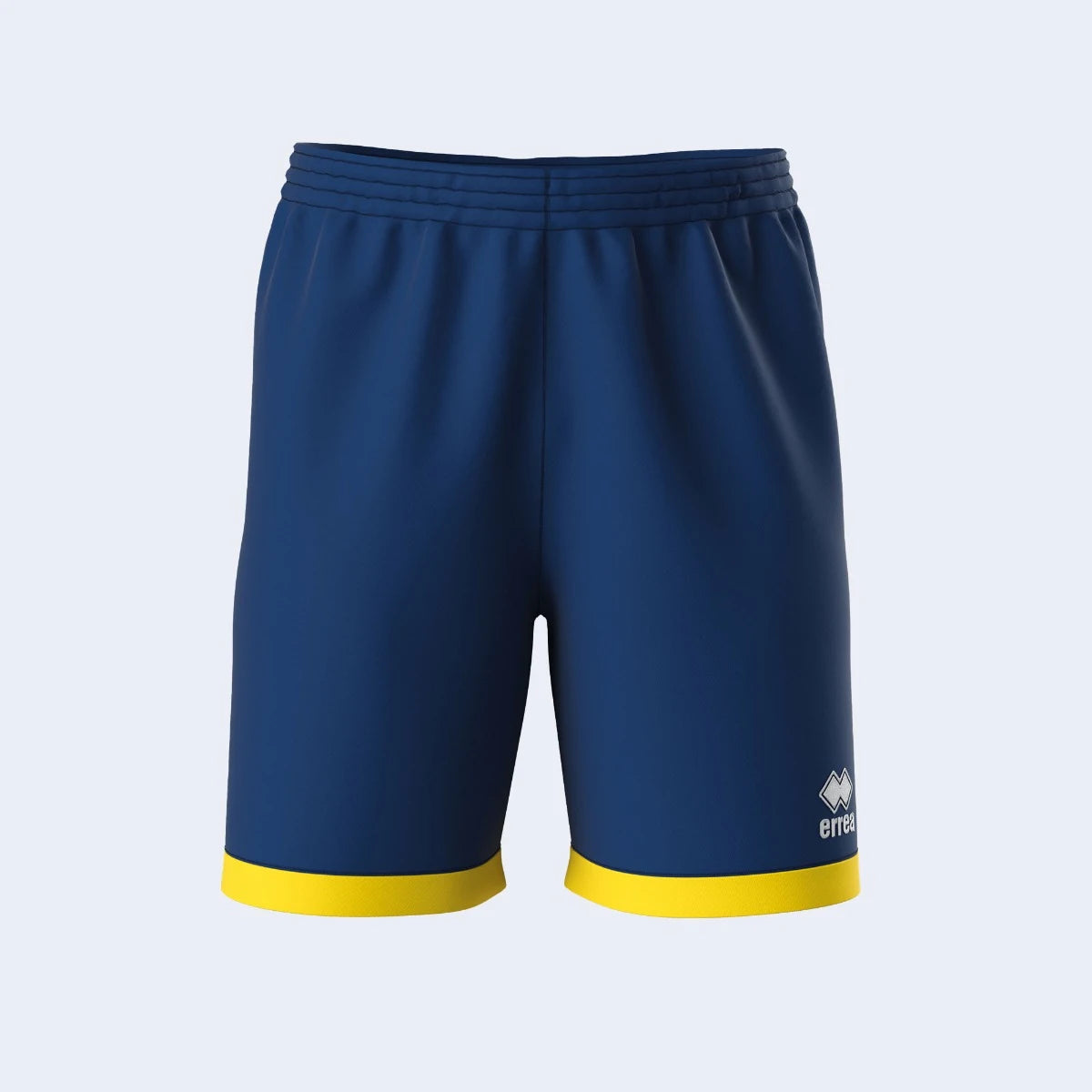 Errea Barney Shorts Navy Yellow Adult