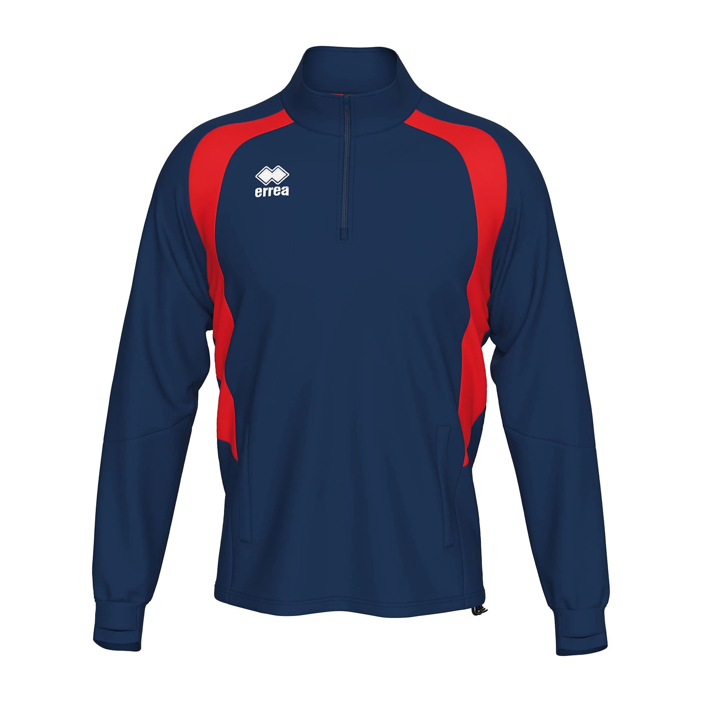 Errea Alfonso 1/4 Zip Navy Red Junior