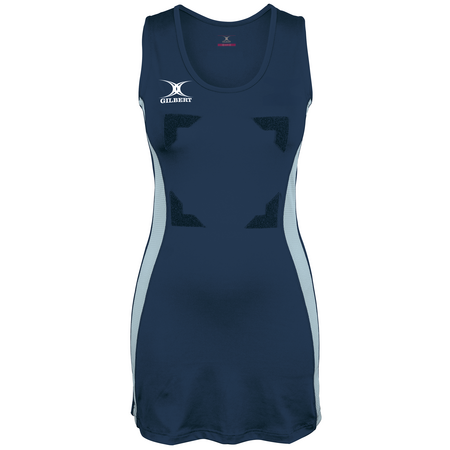 Gilbert Eclipse II Netball Dress Navy Sky