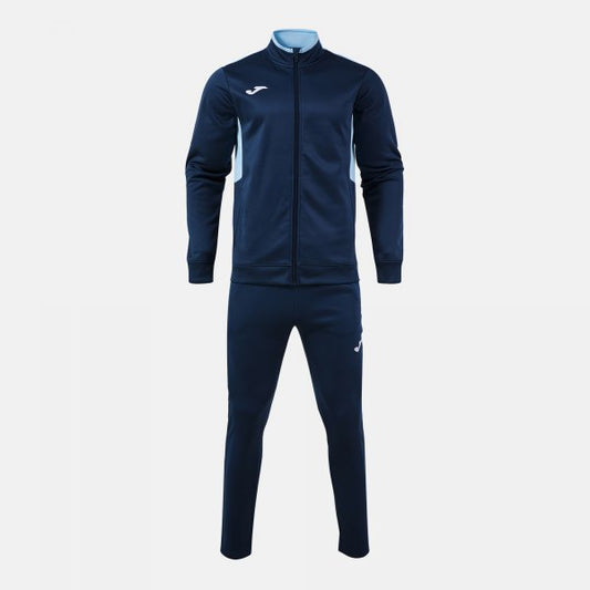 Joma Winner IV Tracksuit Navy Sky Blue Junior
