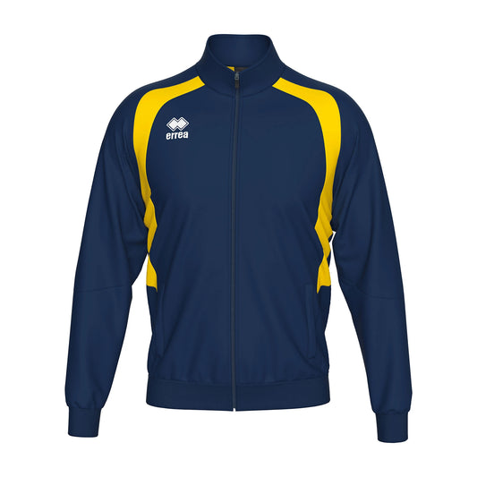 Errea Amedeo Jacket Navy Yellow Junior