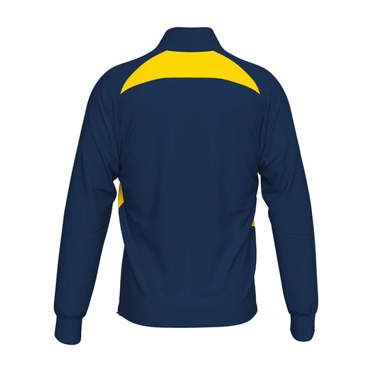 Errea Alfonso 1/4 Zip Navy Yellow Junior