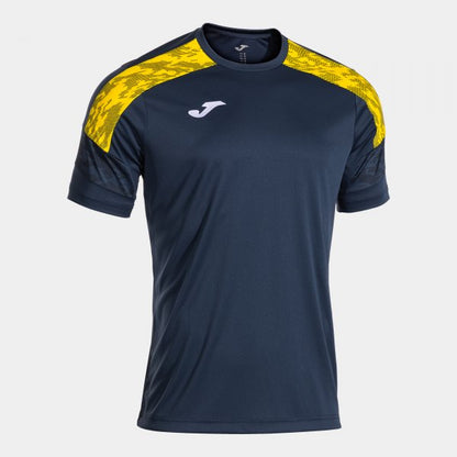 Joma Championship VIII Tee Navy Yellow Junior