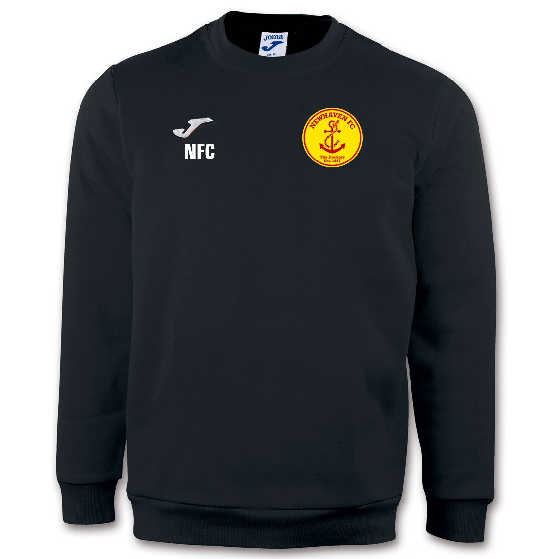 Newhaven FC Sweatshirt Black Adult (Cairo)