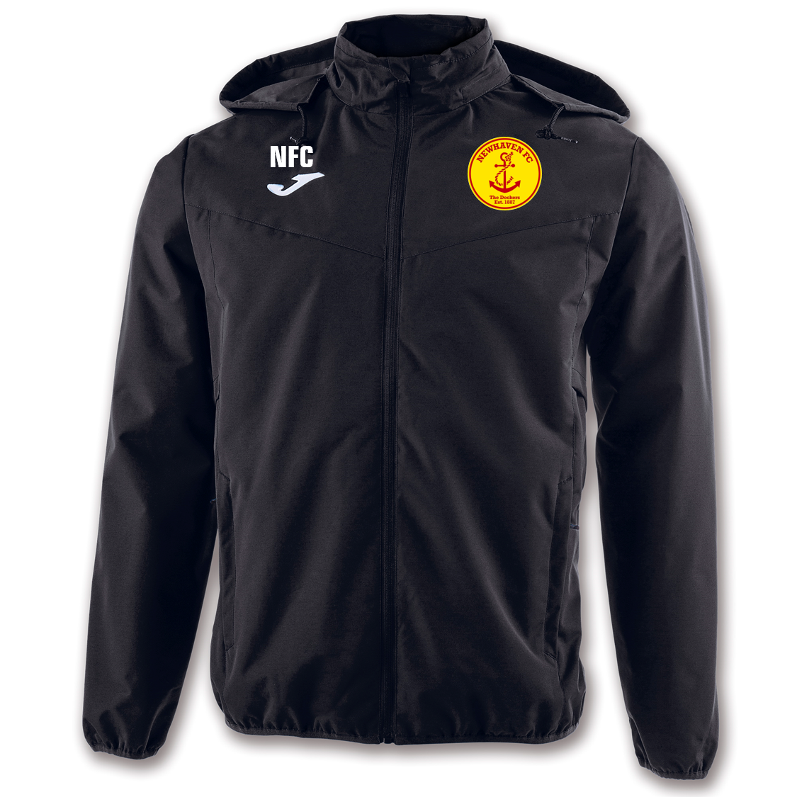 Newhaven FC Rain Jacket Black Adult (Bremen)