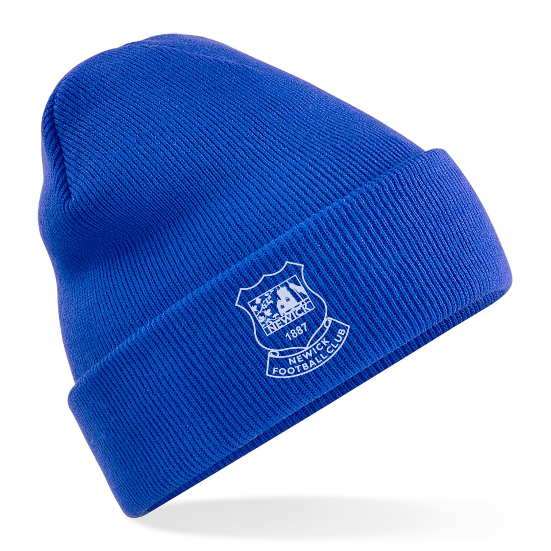 Newick FC Winter Hat Royal Blue