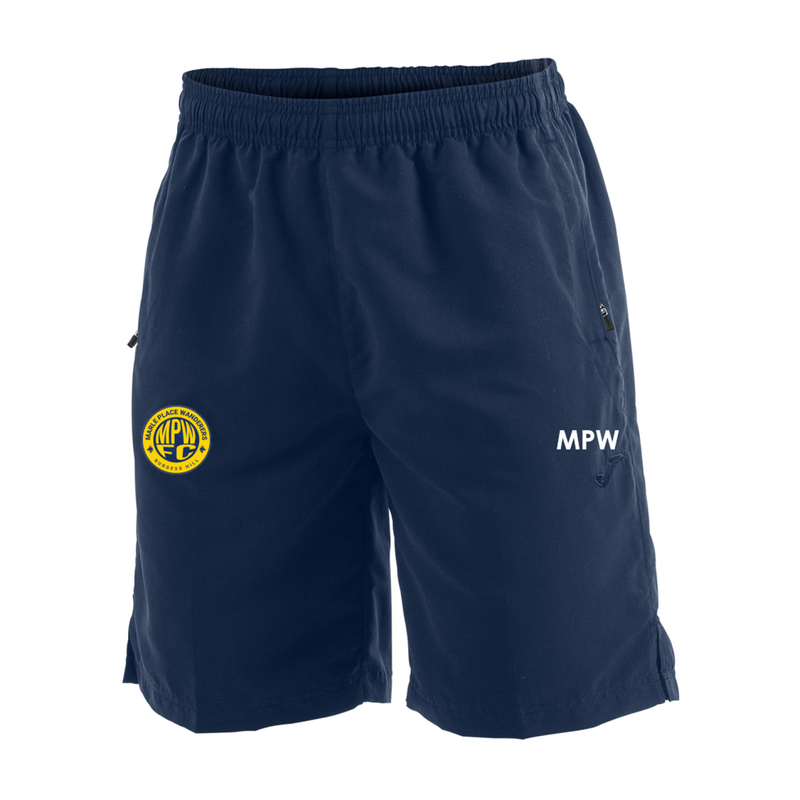 Marle Place Wanderers Coaches Pocket Shorts Navy (Niza)