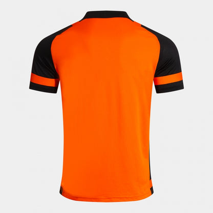 Joma Lider Polo Orange Black Junior