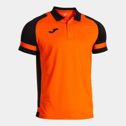 Joma Lider Polo Orange Black Junior