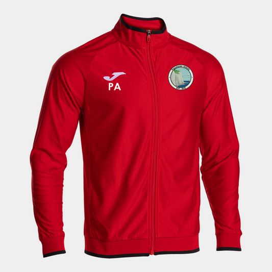Peacehaven Athletic FC Training Jacket Red/Black (Combi Prem)