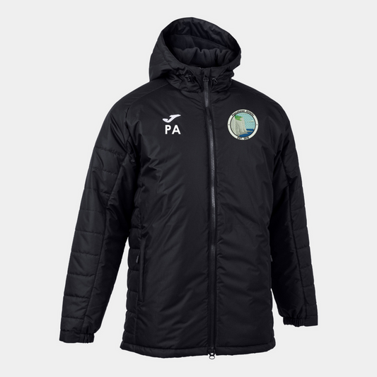 Peacehaven Athletic FC Winter Coat Black (Cervino)