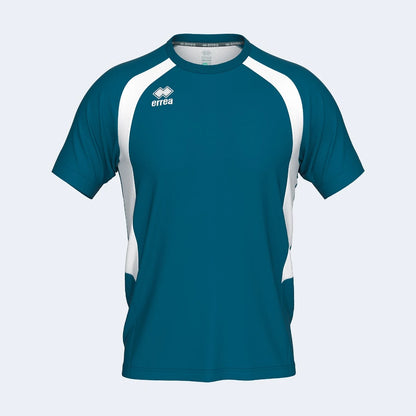 Errea Adrien Tee Petrol Blue White Junior