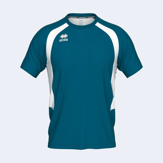 Errea Adrien Tee Petrol Blue White Junior