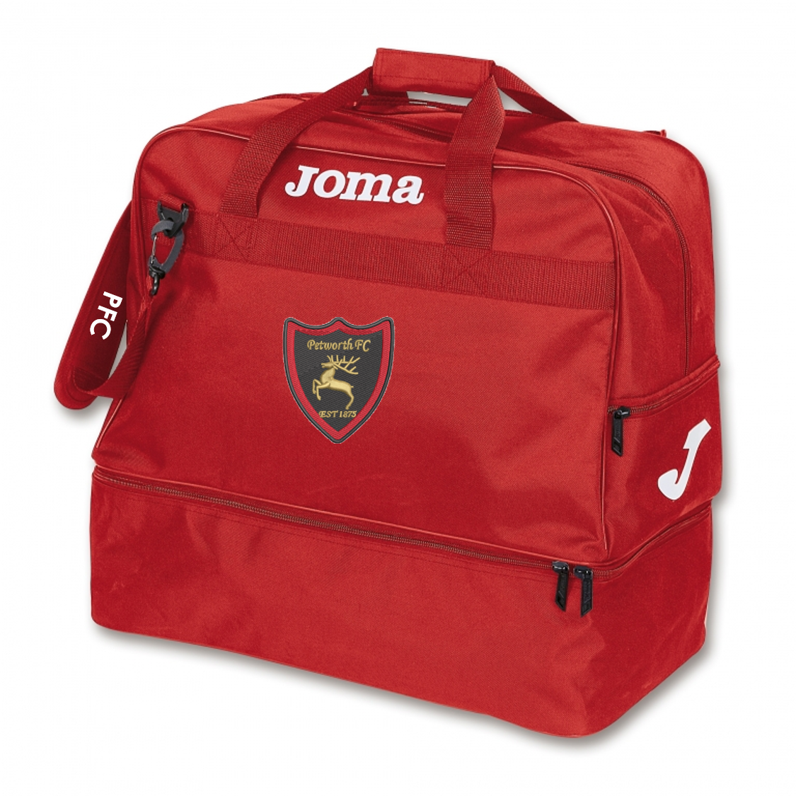 Petworth FC Kit Bag Red (Training)