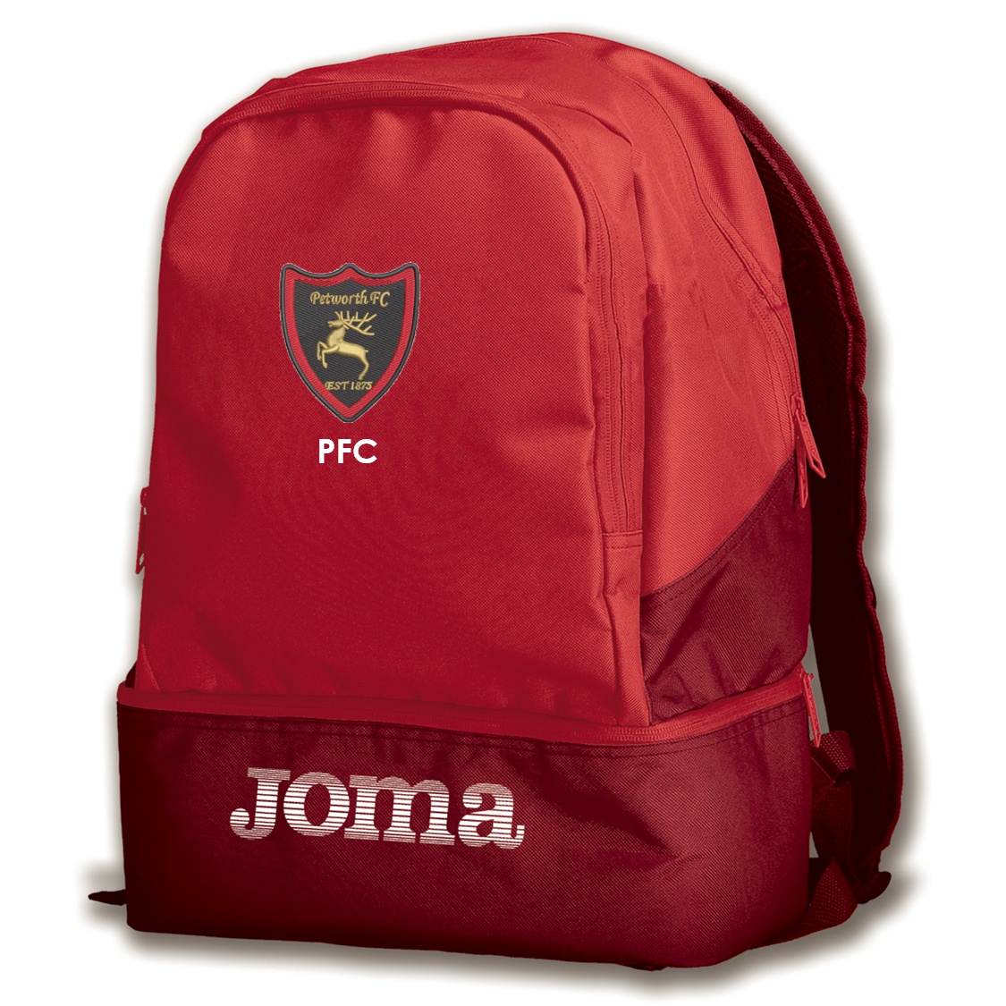 Petworth FC Backpack Red (Estadio)