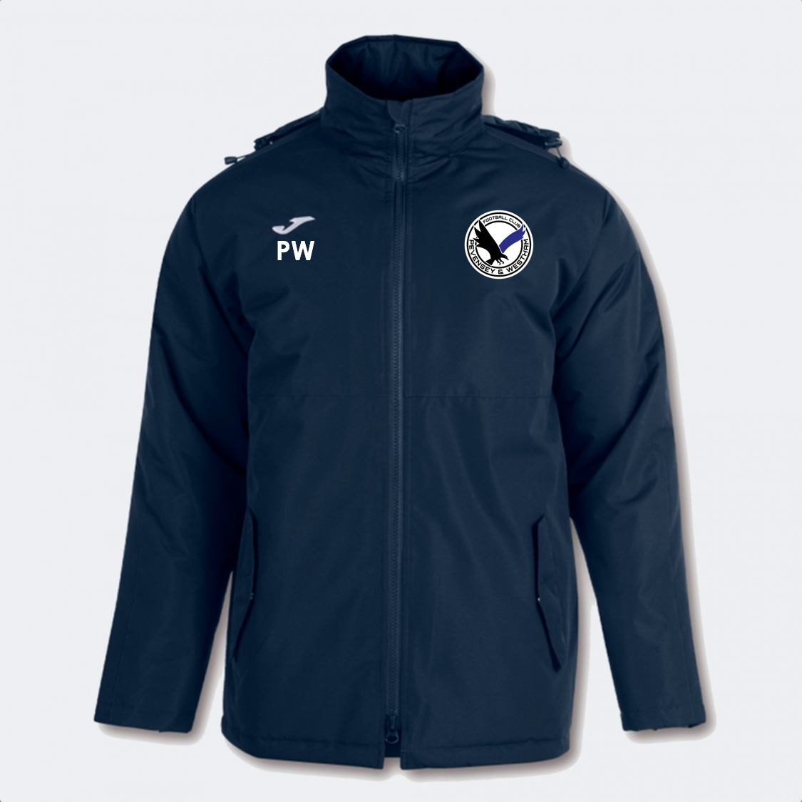 Pevensey & Westham FC Winter Coat Navy Junior (Trivor)