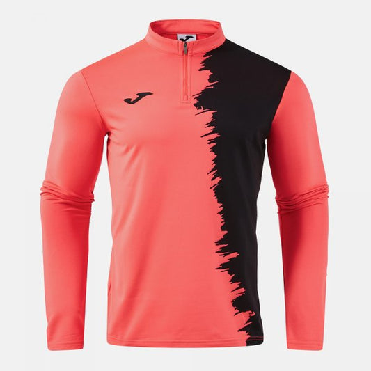 Joma Picasho City 1/4 Zips Pink Black Junior