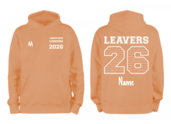 London Meed Leavers Hoodie 2026 Hot Pink