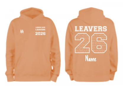 London Meed Leavers Hoodie 2026 Hot Pink