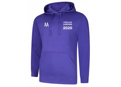 London Meed Leavers Hoodie 2026 Purple