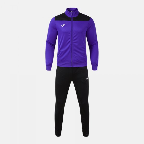 Joma Phoenix II Tracksuit Purple Black White Junior