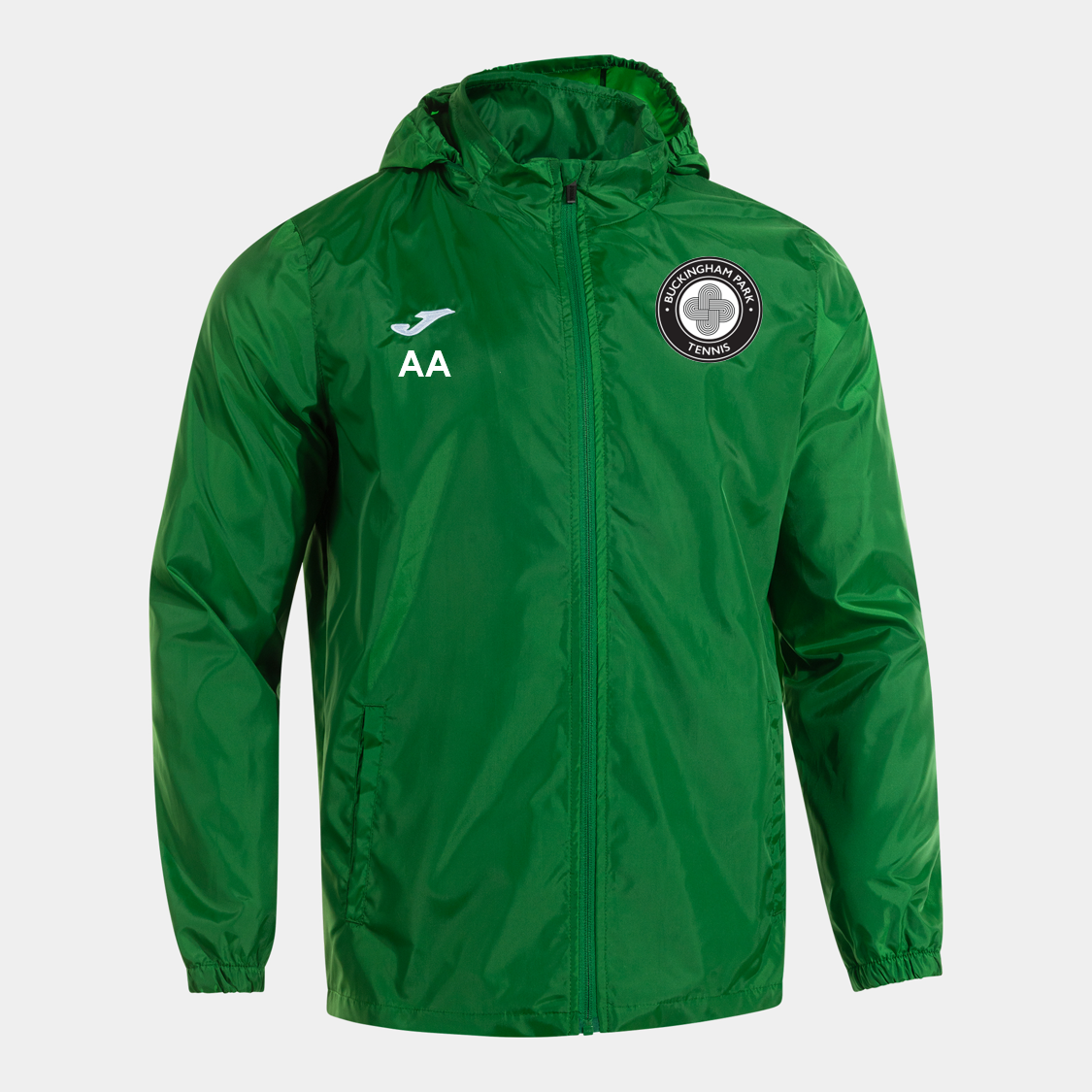 Buckingham Park Tennis Rain Coat Adult Green (Rain)