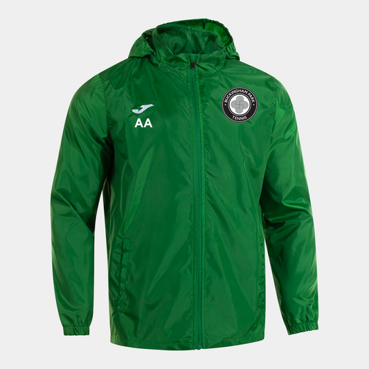 Buckingham Park Tennis Rain Coat Adult Green (Rain)