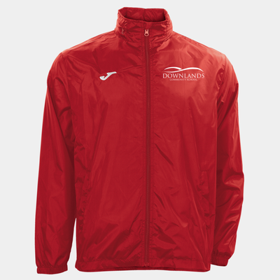 Downlands Community School PE Shower Jacket Red Junior (Rain)