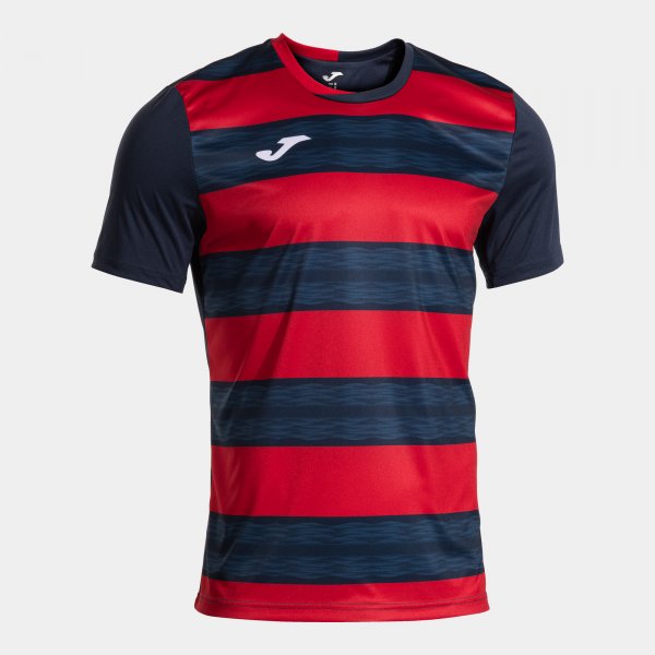 Joma Europa VI Red Navy Tee Adult
