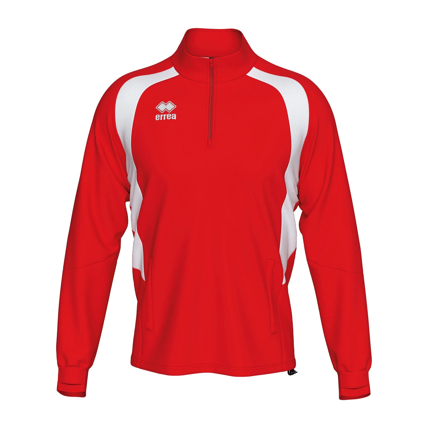 Errea Alfonso 1/4 Zip Red Junior